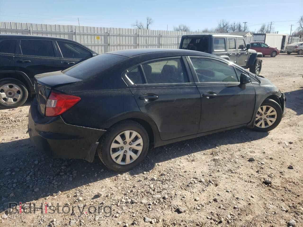 2012 HONDA CIVIC - VIN: 19XFB2F5XCE081166 - Фото 3