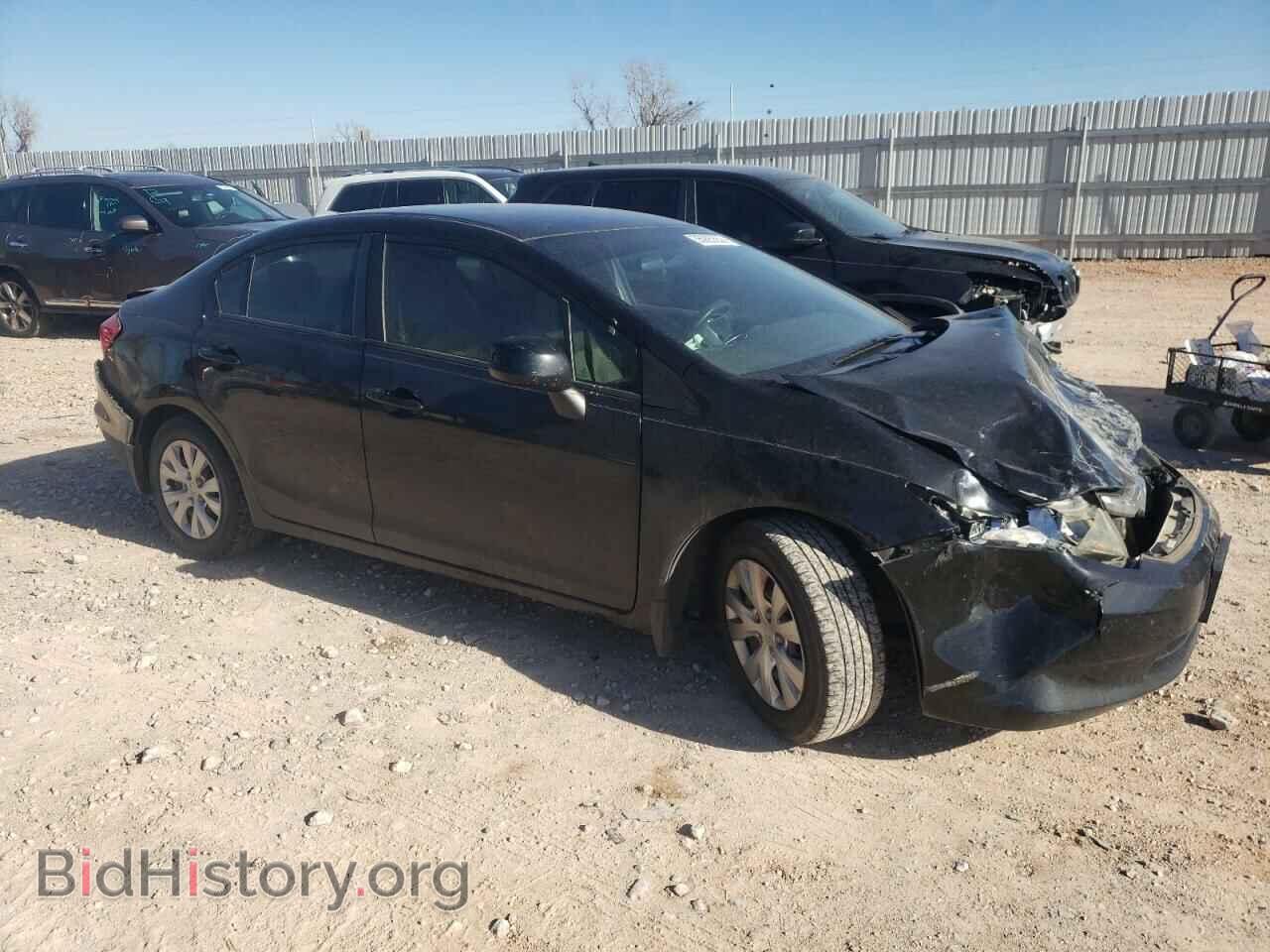 2012 HONDA CIVIC - VIN: 19XFB2F5XCE081166 - Фото 4