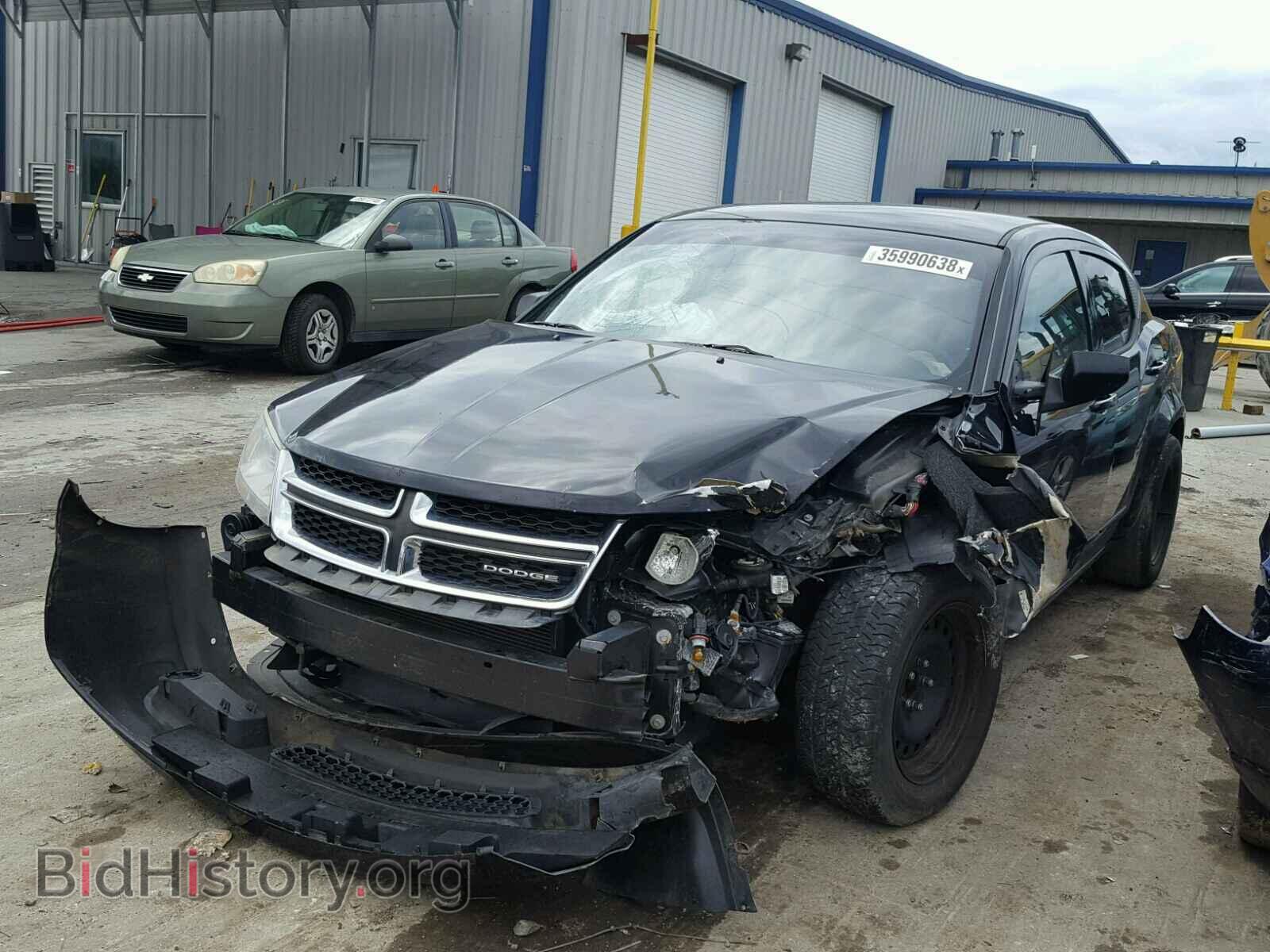 2012 DODGE AVENGER - VIN: 1C3CDZAB0CN146786 - Фото 2