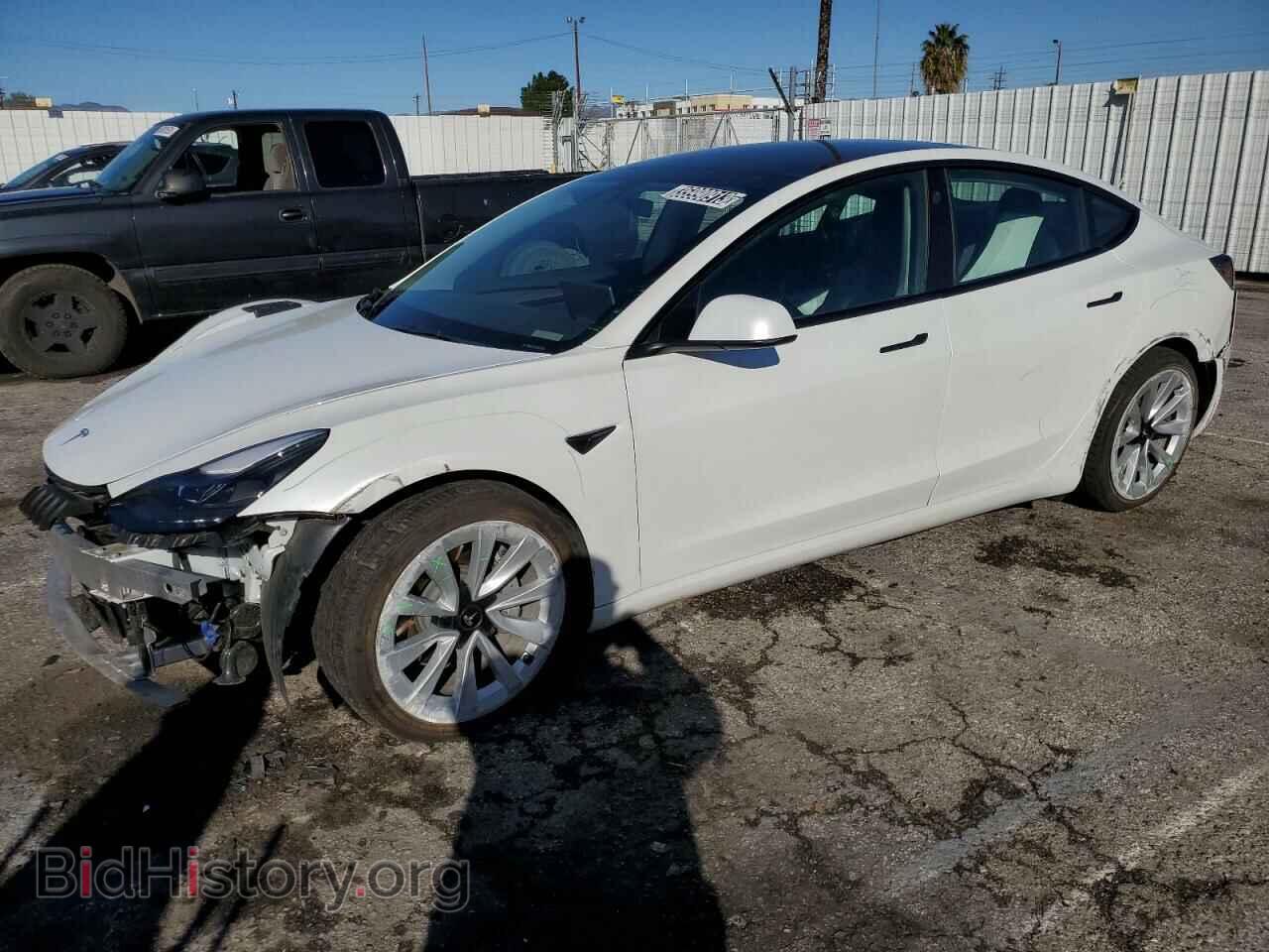 Photo 5YJ3E1EB6NF144823 - TESLA MODEL 3 2022
