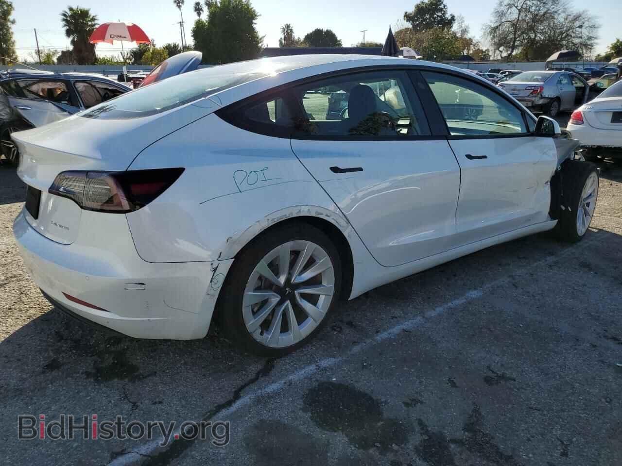 2022 TESLA MODEL 3 - VIN: 5YJ3E1EB6NF144823 - Photo 3