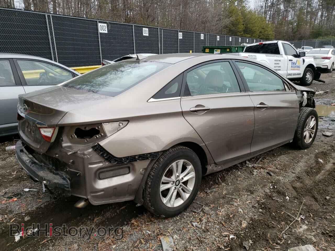 2014 HYUNDAI SONATA - VIN: 5NPEB4AC6EH878672 - Фото 3