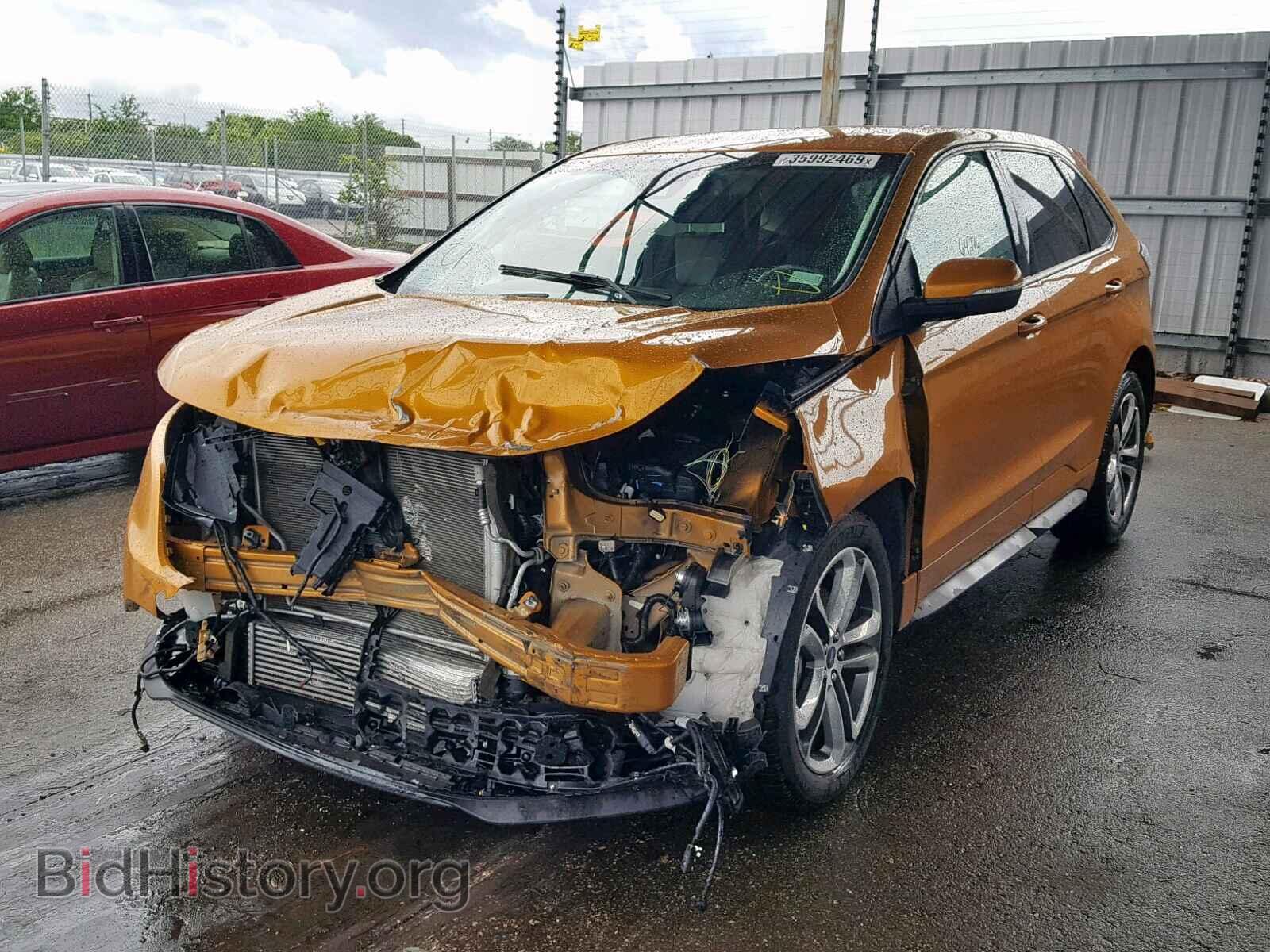 2015 FORD EDGE - VIN: 2FMTK3AP8FBB34410 - Фото 2