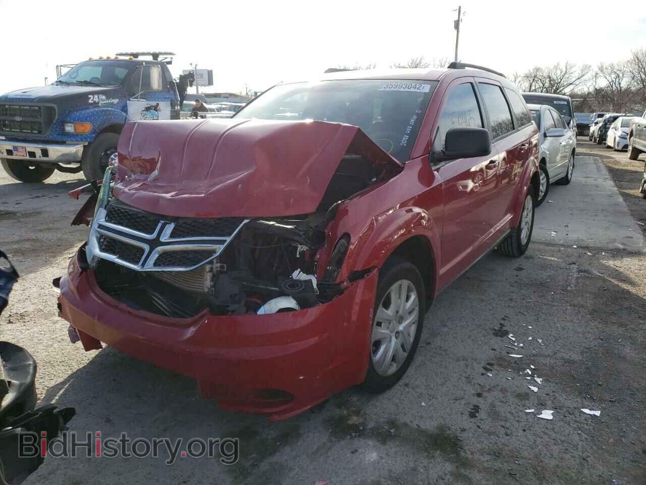 2017 DODGE JOURNEY - VIN: 3C4PDCAB3HT677594 - Фото 2