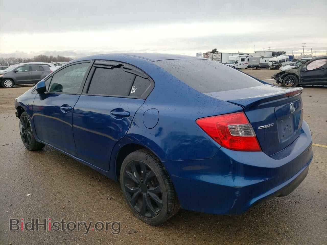 2012 HONDA CIVIC - VIN: 2HGFB6E53CH703265 - Фото 2