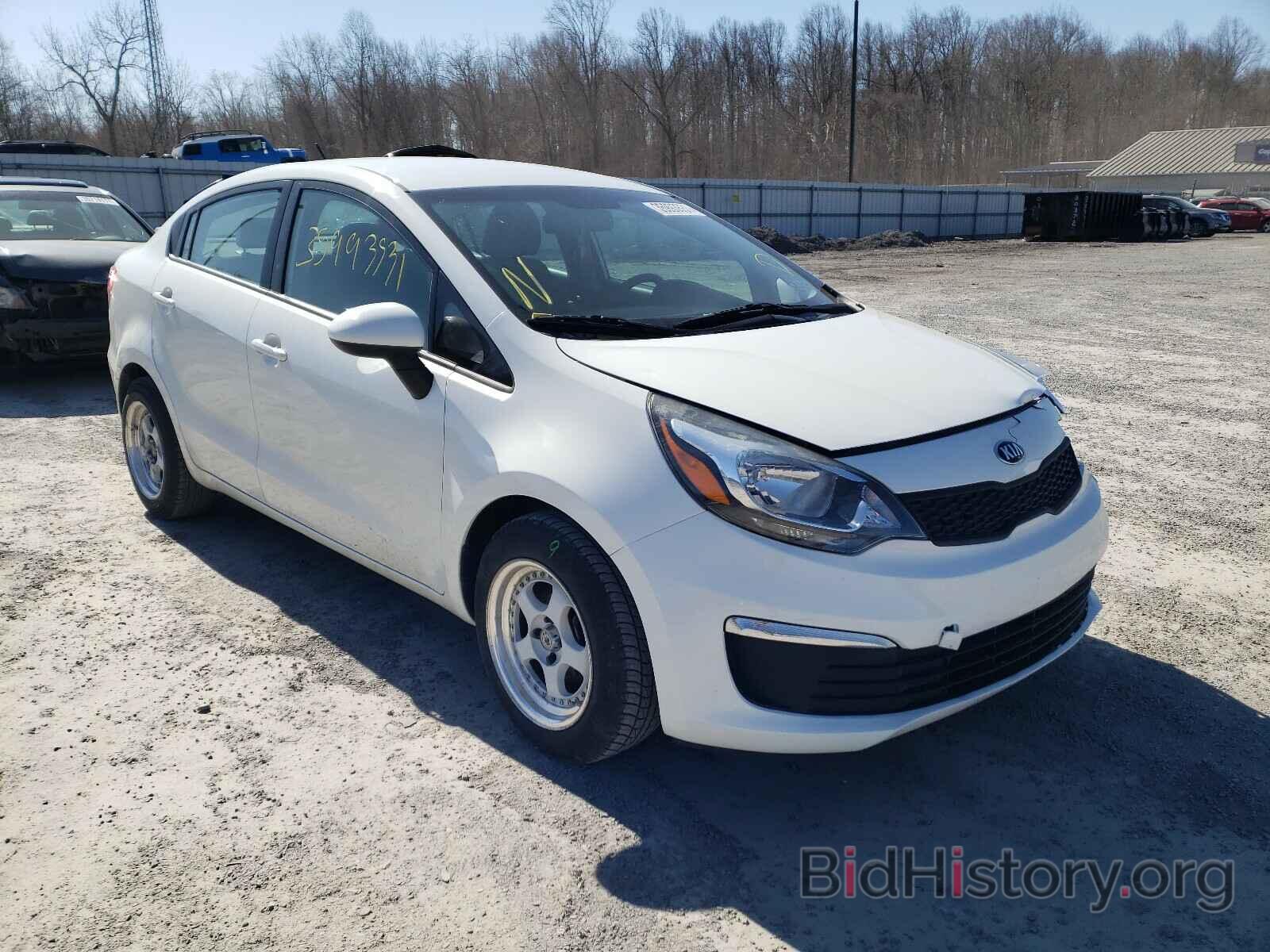 Photo KNADM4A38G6540058 - KIA RIO 2016