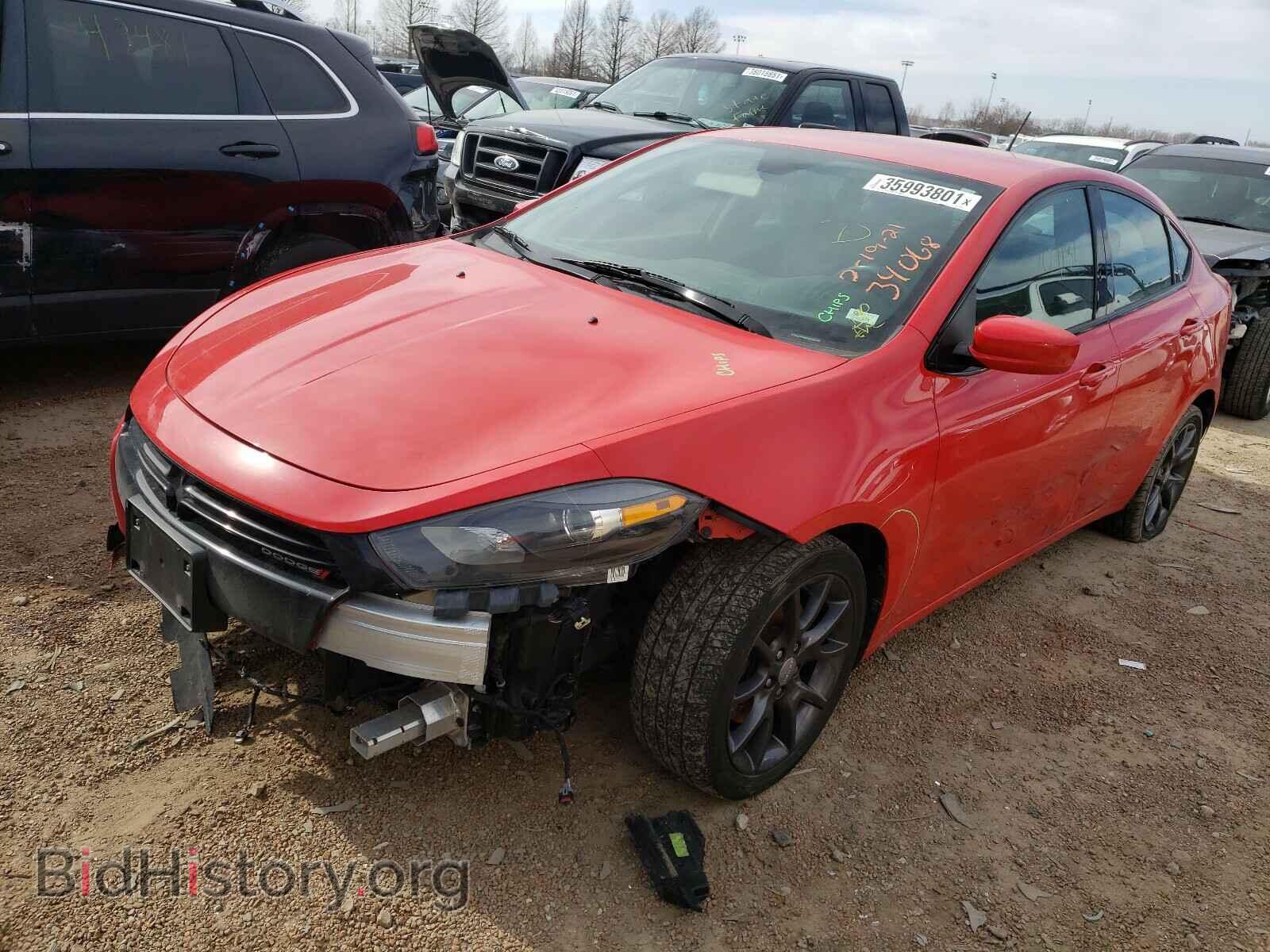 2016 DODGE DART - VIN: 1C3CDFFA3GD796464 - Фото 2
