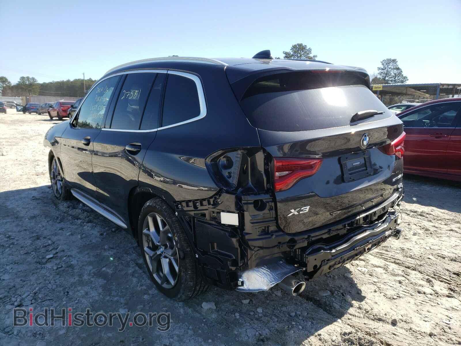 2020 BMW X3 - VIN: 5UXTY3C09L9C76441 - Фото 3