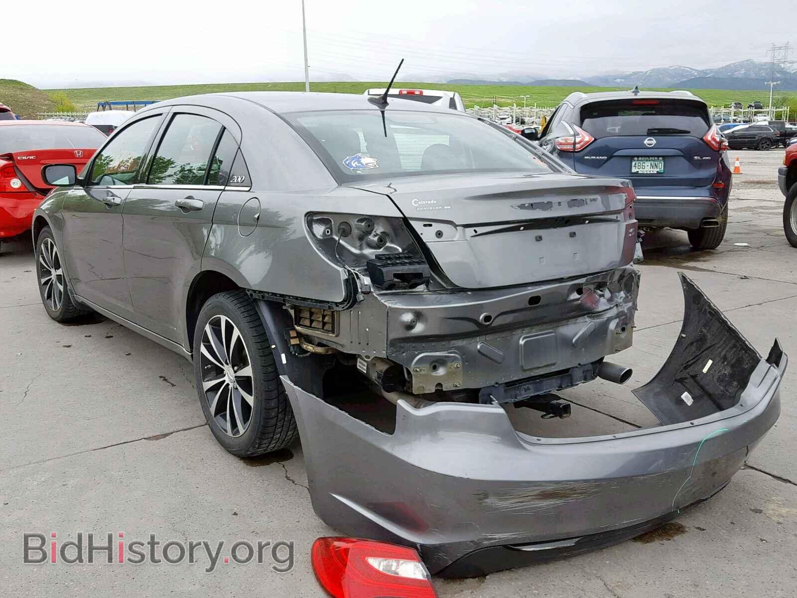 2012 CHRYSLER 200 - VIN: 1C3CCBHG3CN181382 - Фото 3