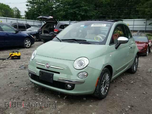 2012 FIAT 500 - VIN: 3C3CFFCR2CT233771 - Фото 2