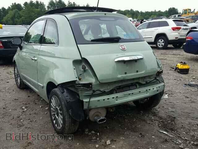 2012 FIAT 500 - VIN: 3C3CFFCR2CT233771 - Фото 3