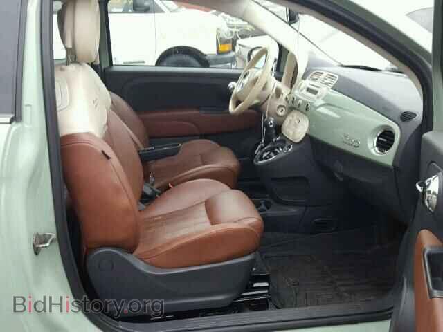 2012 FIAT 500 - VIN: 3C3CFFCR2CT233771 - Фото 5