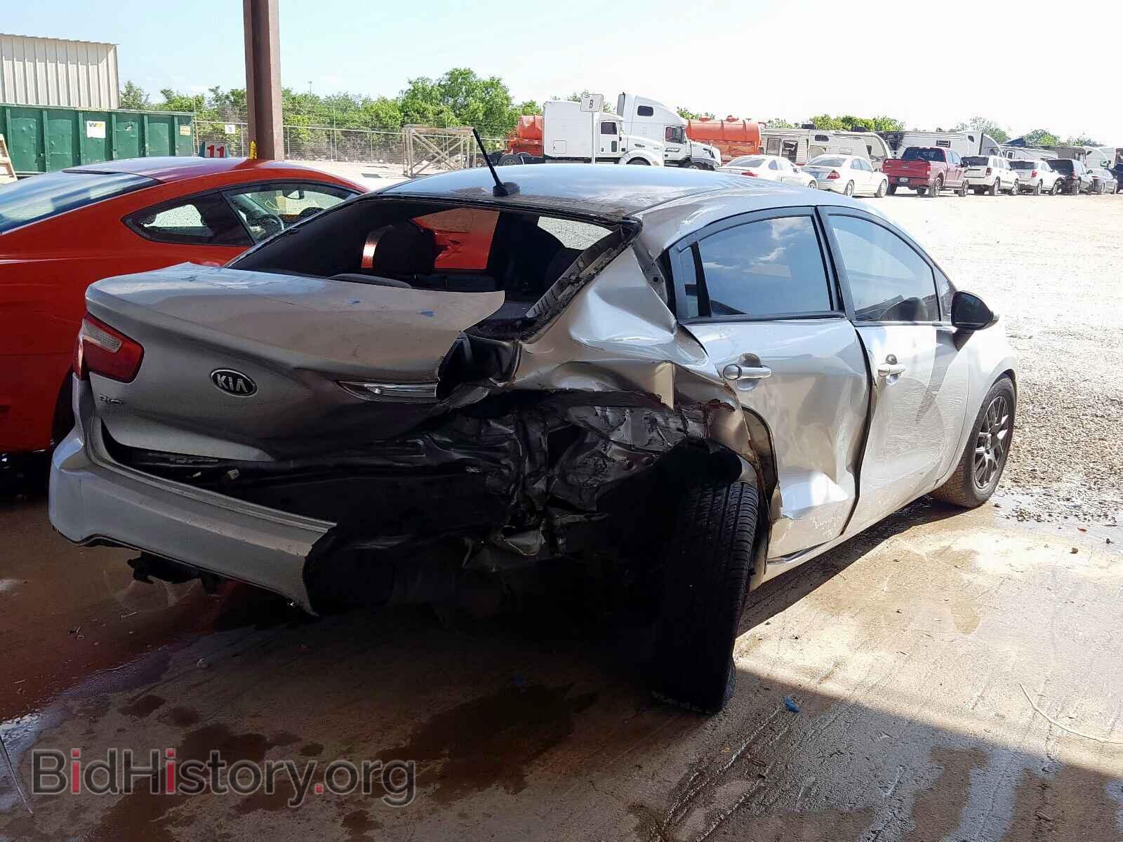 2014 KIA RIO - VIN: KNADM4A32E6349488 - Фото 4