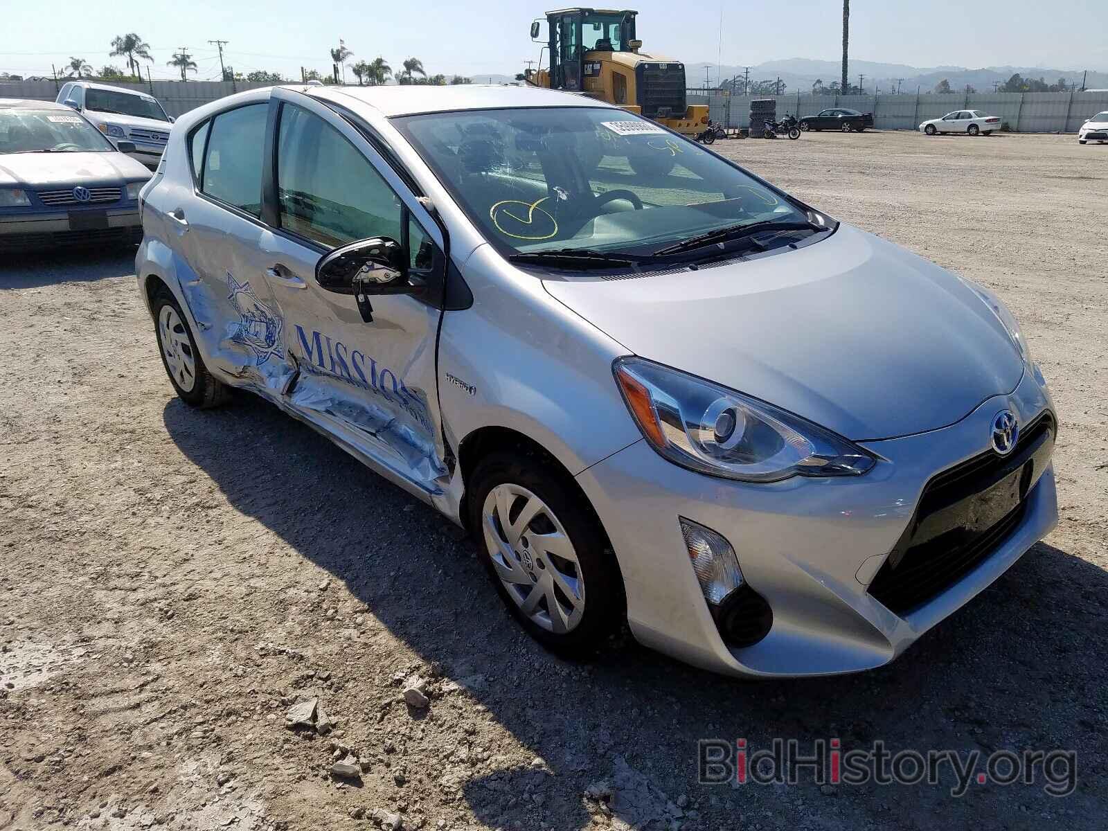 Photo JTDKDTB36F1112570 - TOYOTA PRIUS 2015