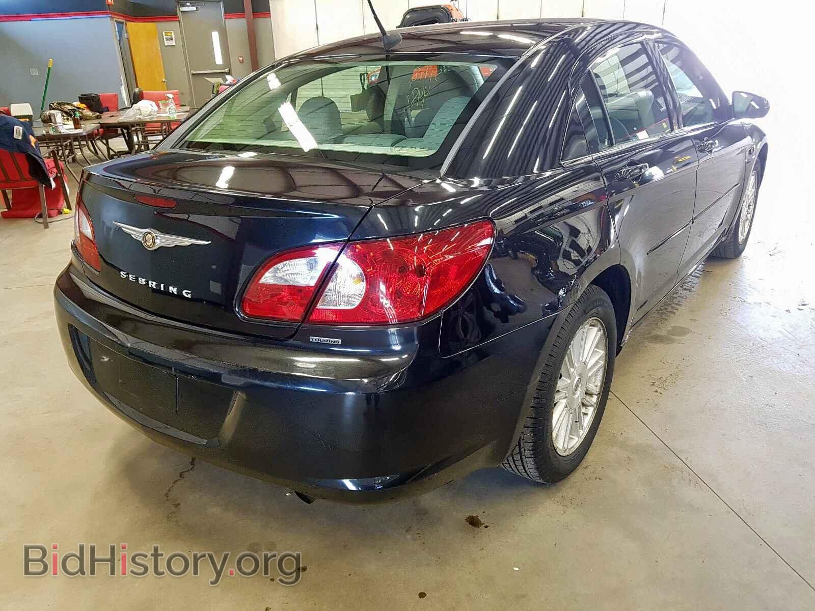 2007 CHRYSLER SEBRING - VIN: 1C3LC56K87N530101 - Фото 4