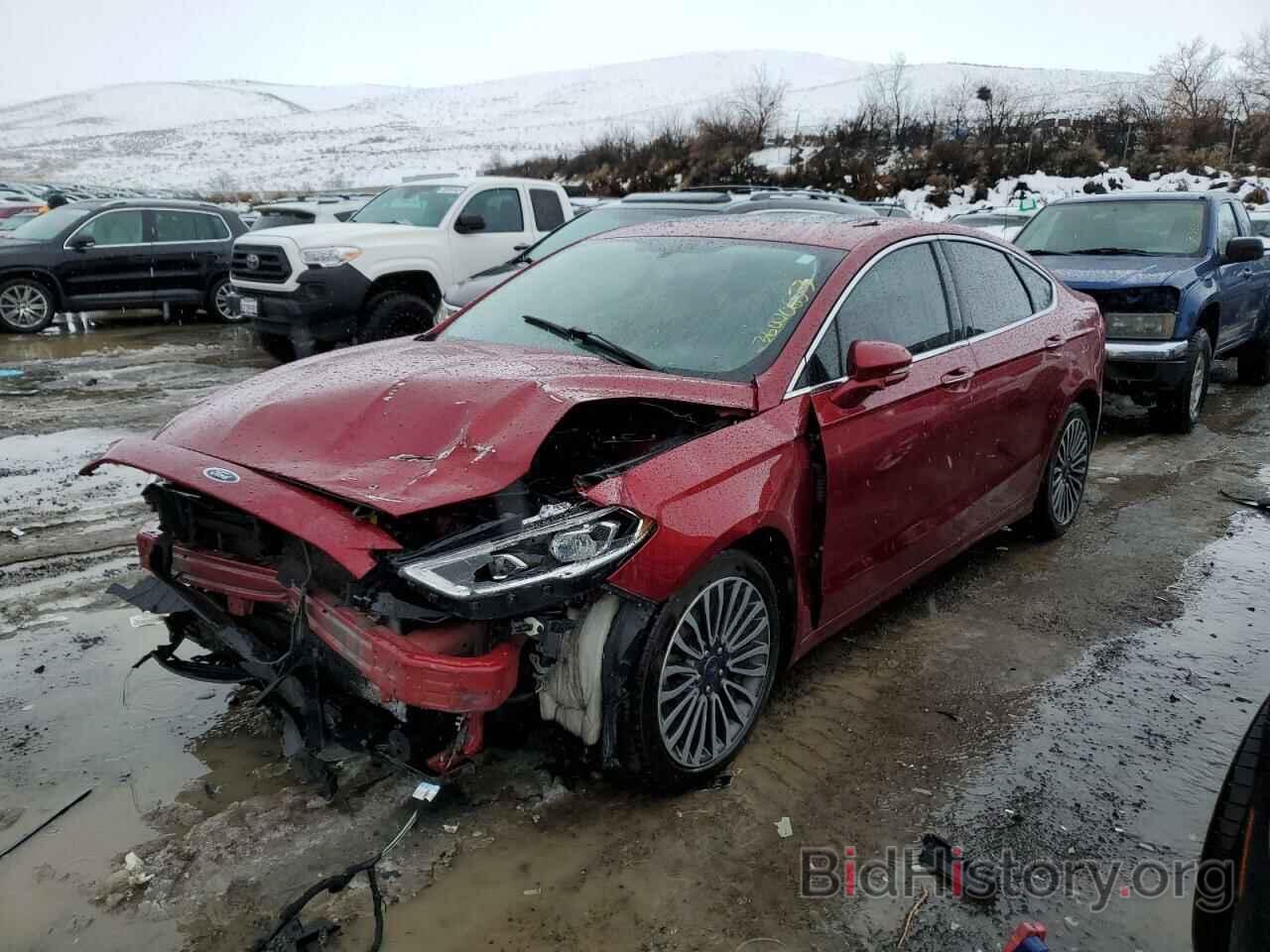 Photo 3FA6P0HD5JR115522 - FORD FUSION 2018