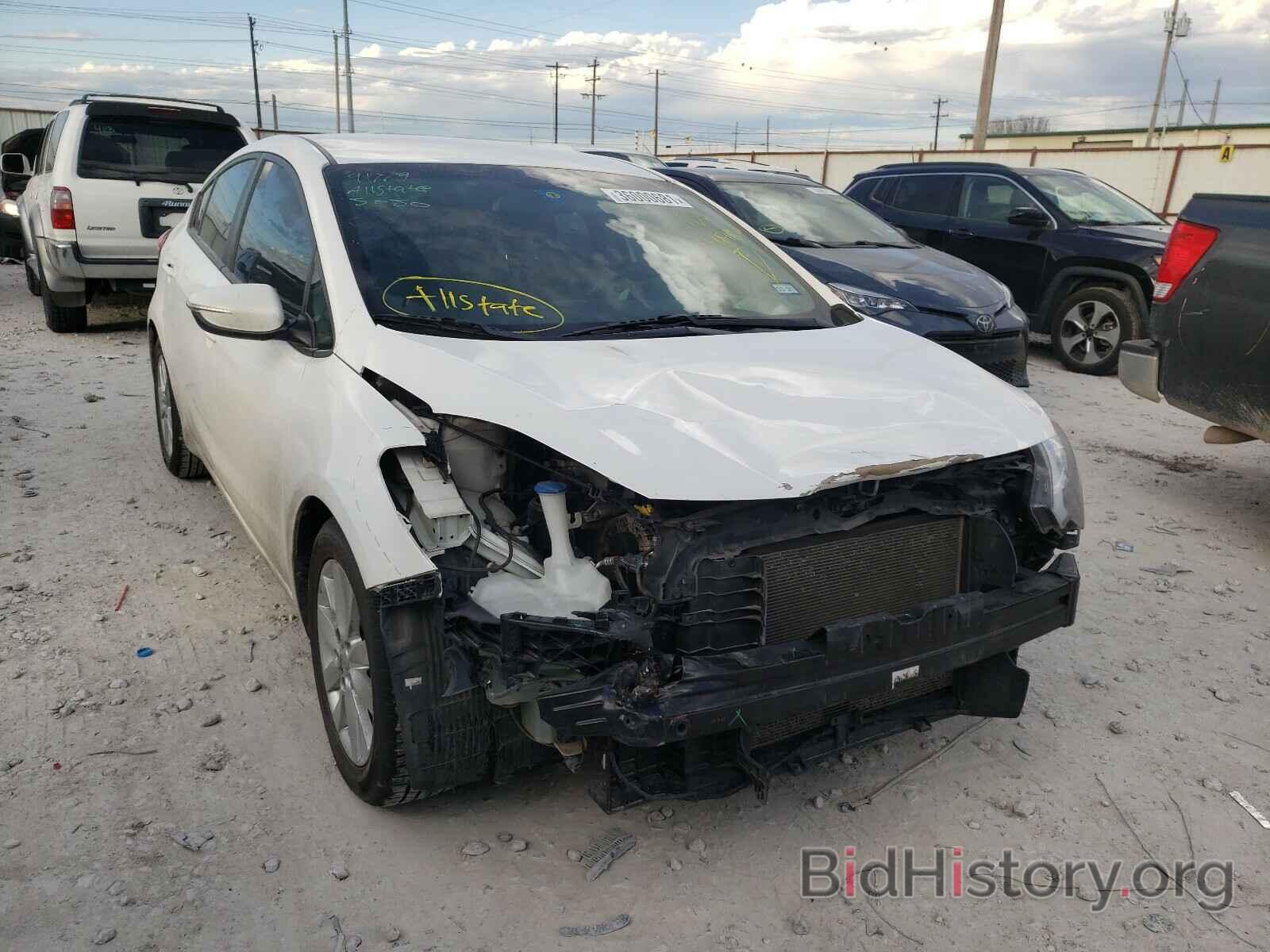 Photo KNAFX4A60G5484150 - KIA FORTE 2016