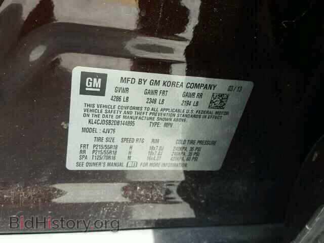 2013 BUICK ENCORE - VIN: KL4CJDSB2DB144895 - Photo 10