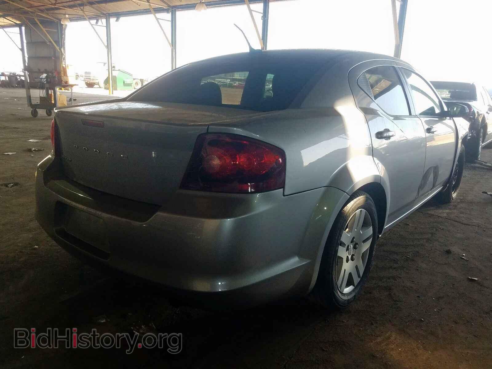 2014 DODGE AVENGER - VIN: 1C3CDZAB7EN214455 - Фото 4