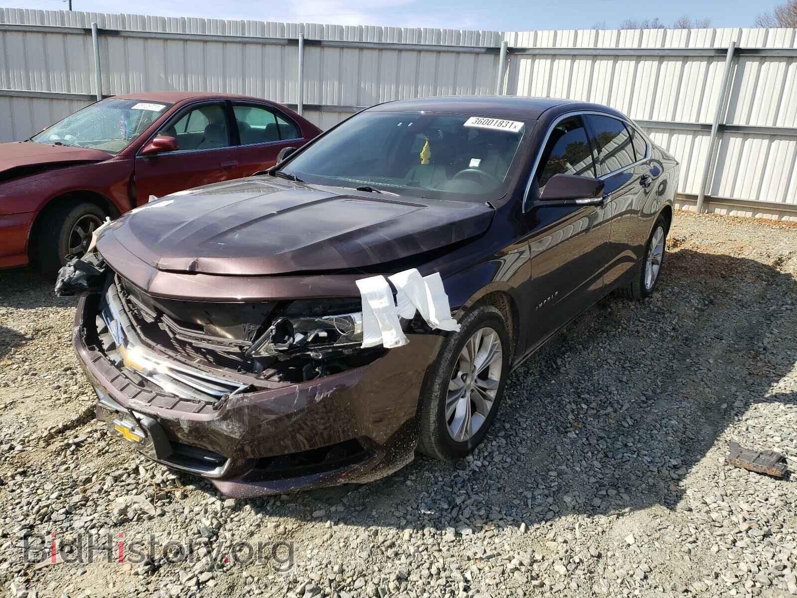2015 CHEVROLET IMPALA - VIN: 2G1115SL3F9196609 - Фото 2