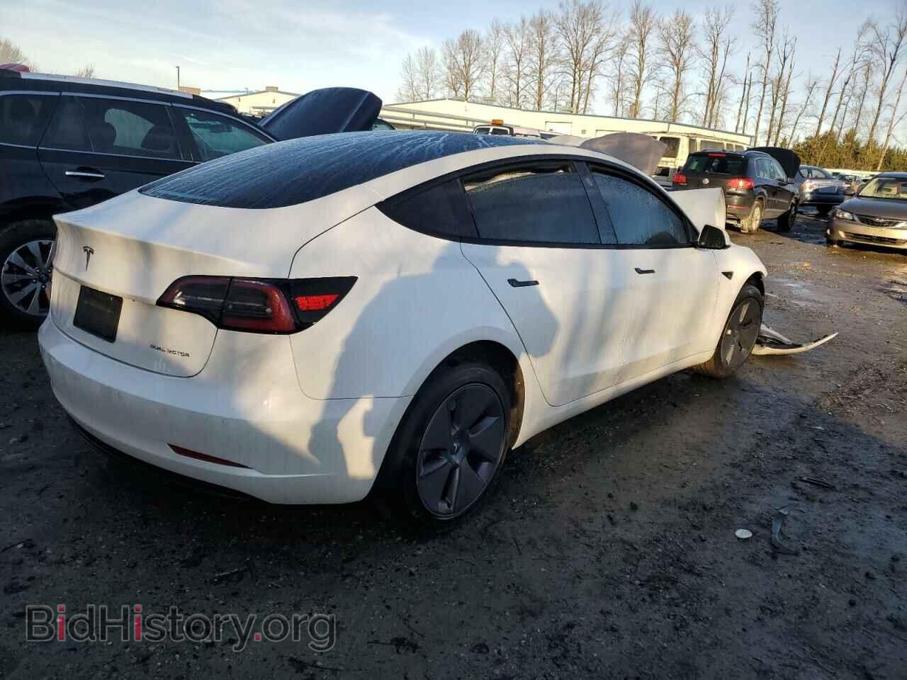 2022 TESLA MODEL 3 - VIN: 5YJ3E1EBXNF112036 - Фото 3
