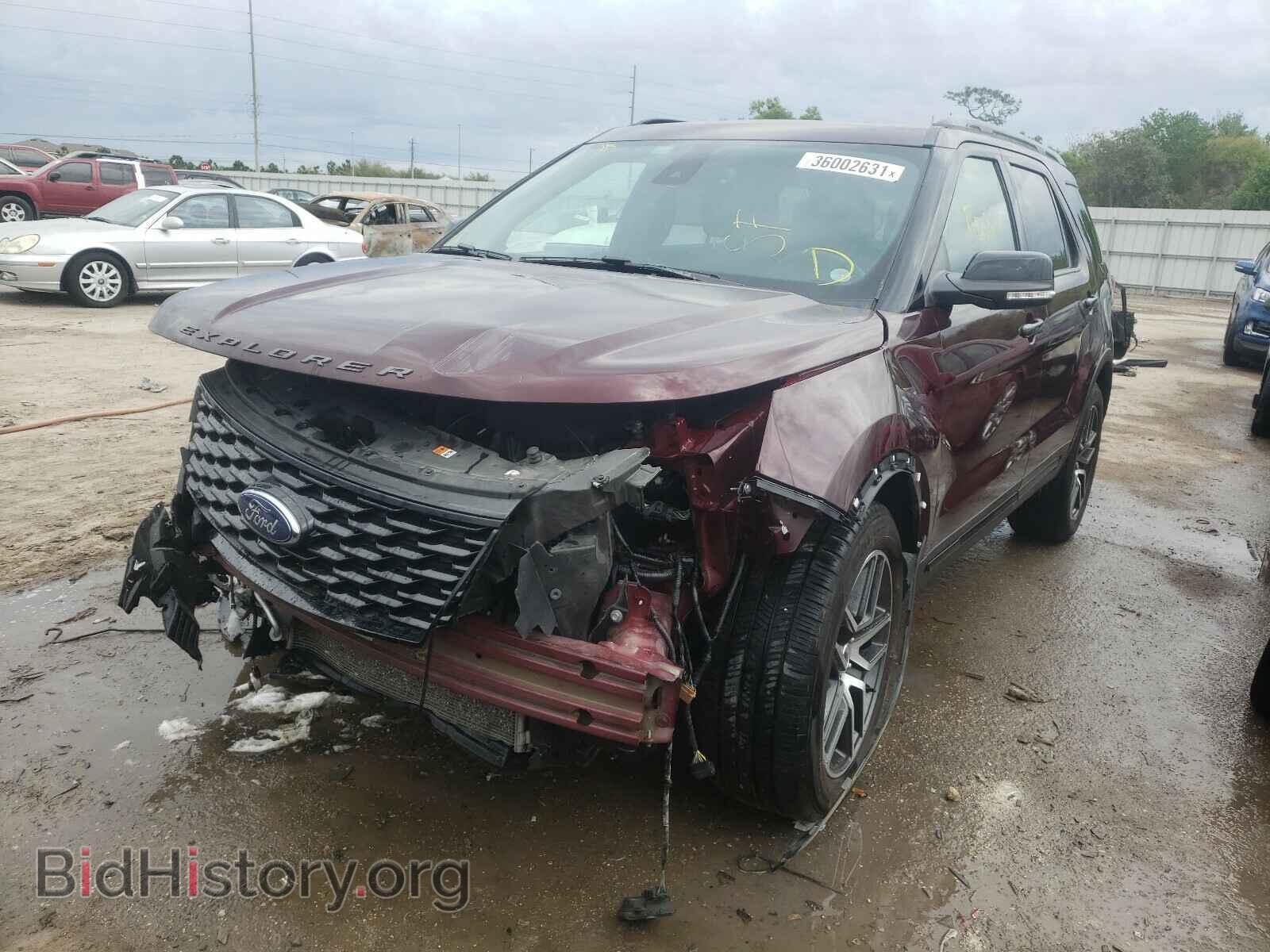 2018 FORD EXPLORER - VIN: 1FM5K8GT2JGA65774 - Фото 2