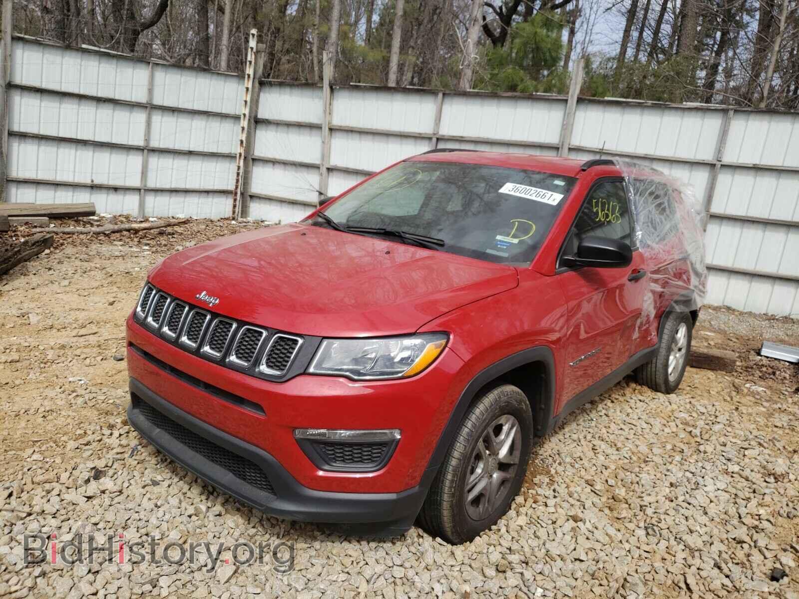 2018 JEEP COMPASS - VIN: 3C4NJCAB3JT214943 - Фото 2