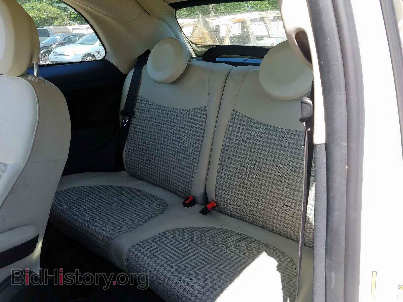 2017 FIAT 500 - VIN: 3C3CFFLR4HT604226 - Фото 6