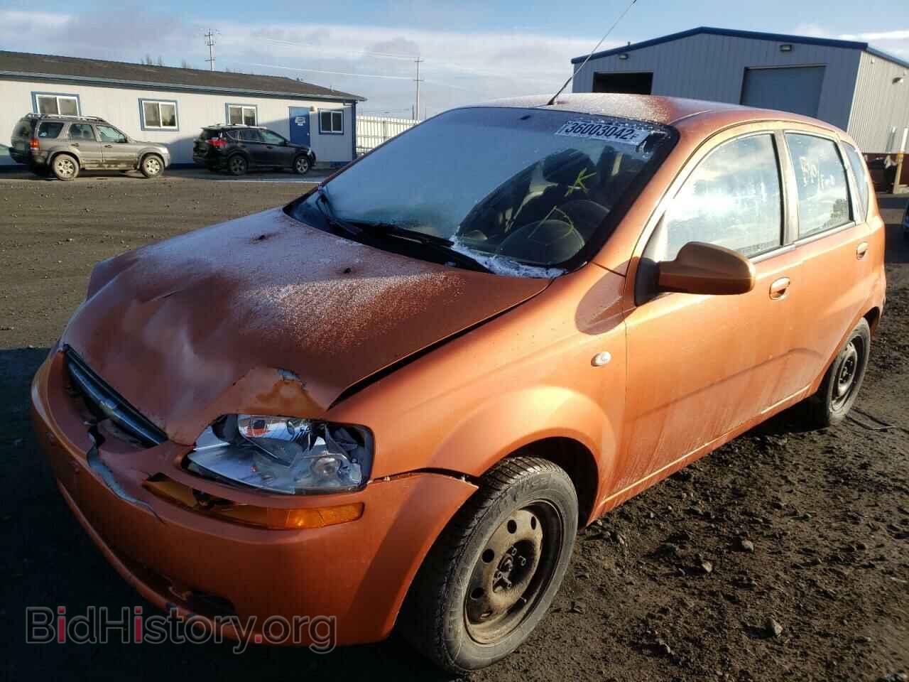 2007 CHEVROLET AVEO - VIN: KL1TD66667B745437 - Фото 2
