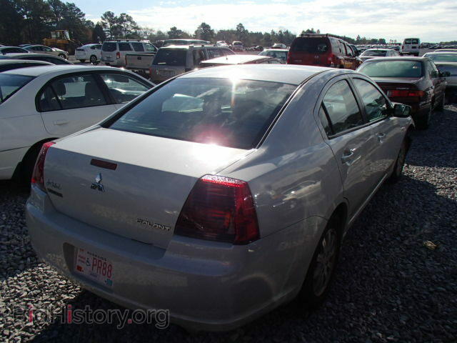 2008 MITSUBISHI GALANT - VIN: 4A3AB36F98E012168 - Фото 4
