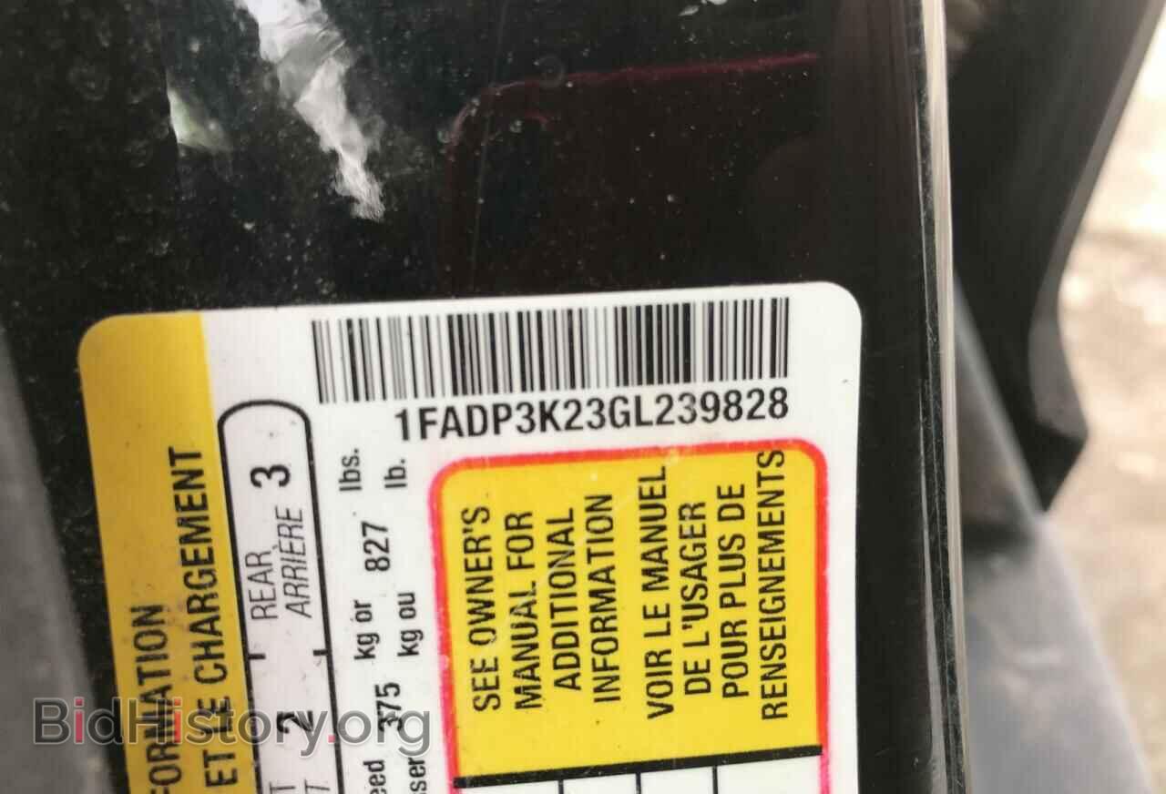 2016 FORD FOCUS - VIN: 1FADP3K23GL239828 - Photo 10