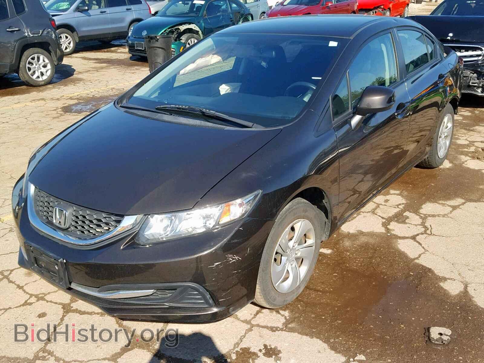2013 HONDA CIVIC LX - VIN: 19XFB2F51DE010889 - Фото 2