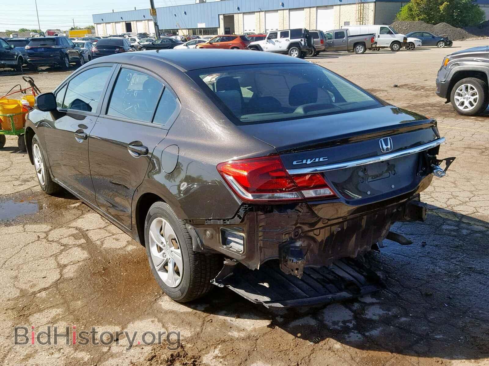 2013 HONDA CIVIC LX - VIN: 19XFB2F51DE010889 - Фото 3