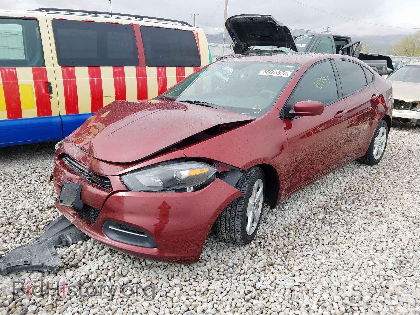 2015 DODGE DART - VIN: 1C3CDFBB2FD301698 - Фото 2