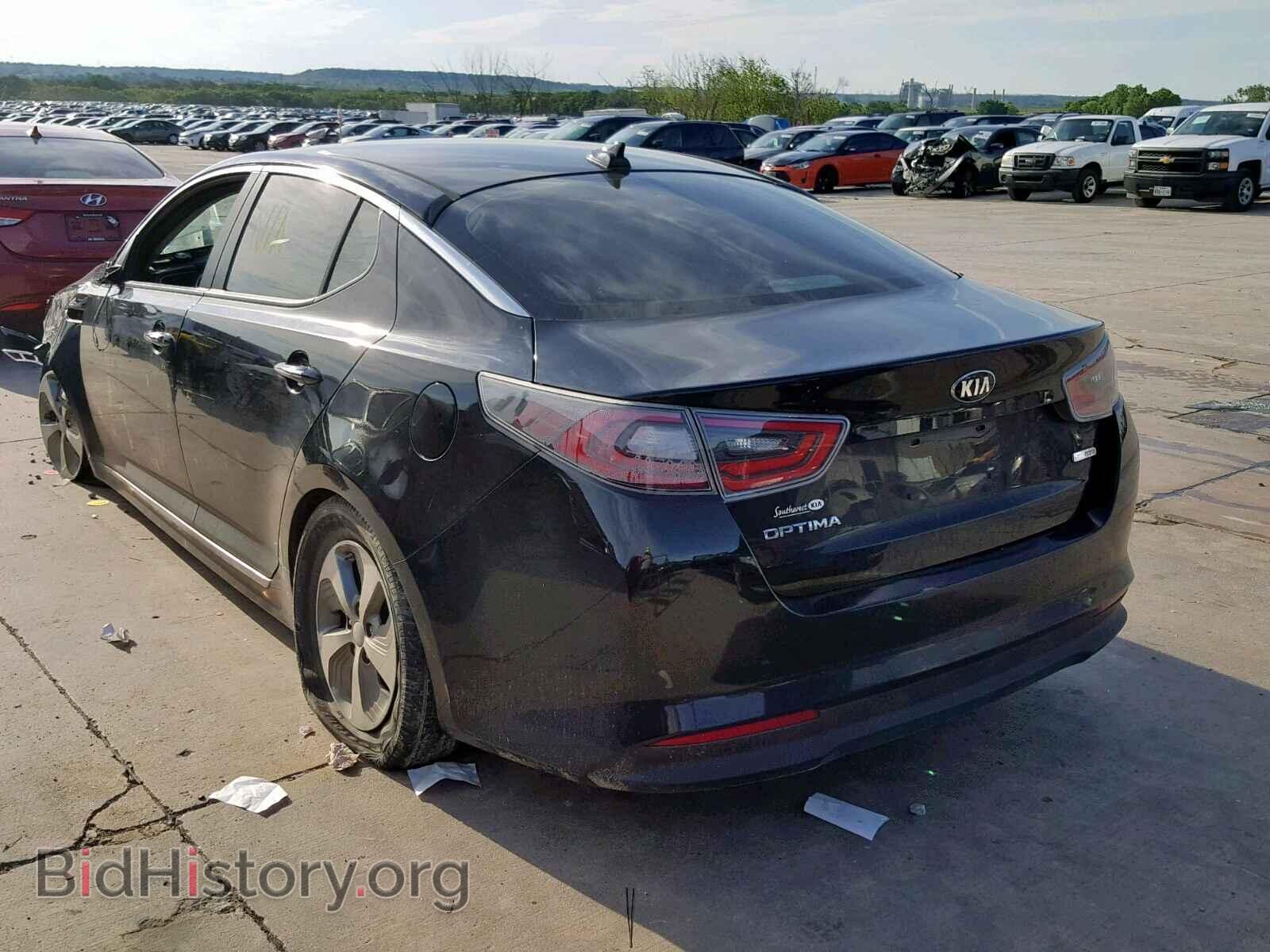 2015 KIA OPTIMA HYB - VIN: KNAGM4AD8F5088199 - Photo 3
