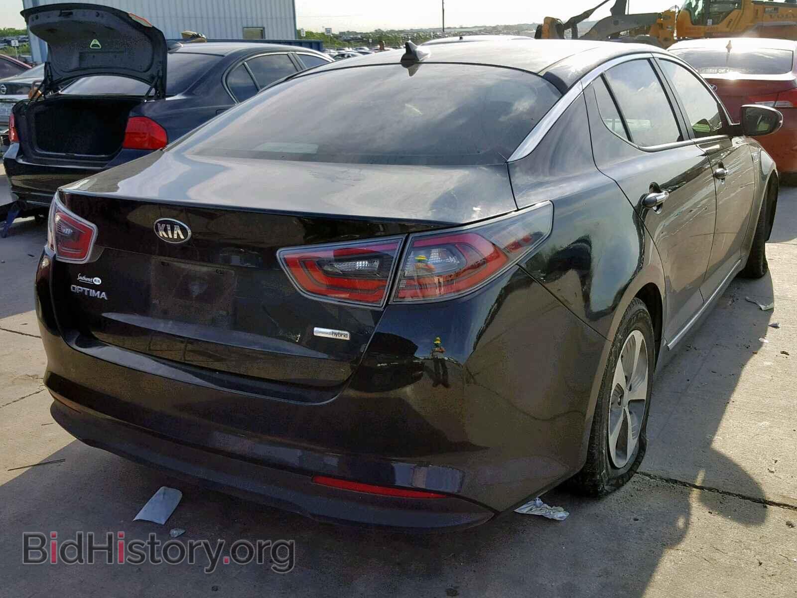 2015 KIA OPTIMA HYB - VIN: KNAGM4AD8F5088199 - Photo 4