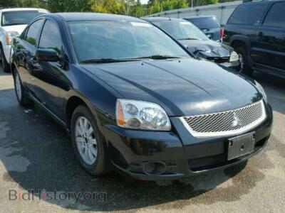 2012 Mitsubishi GALANT Galant FE, черный — VIN 4A32B2FF4CE020704, Copart