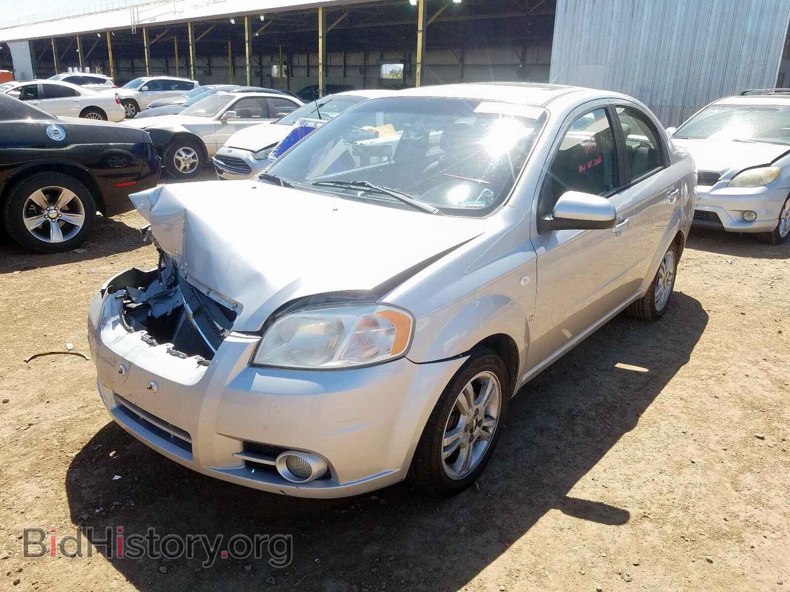 2008 CHEVROLET AVEO - VIN: KL1TD56608B206582 - Фото 2