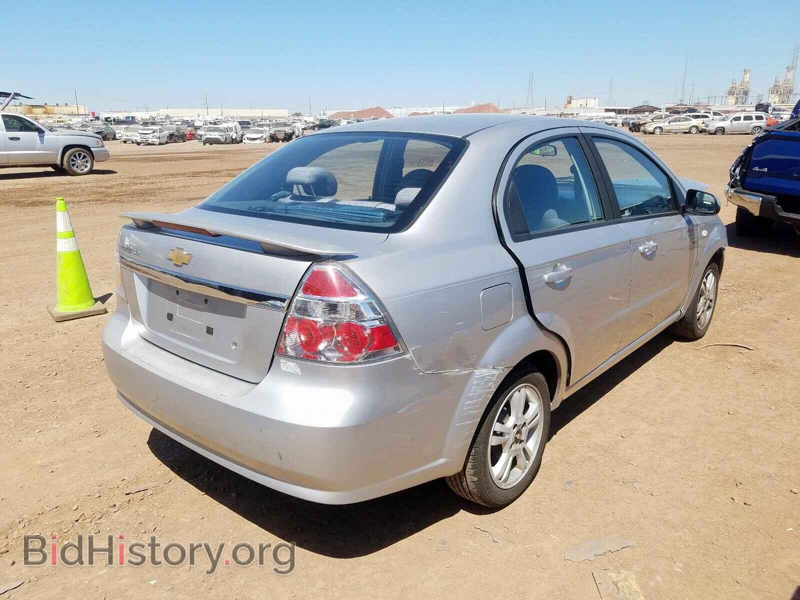 2008 CHEVROLET AVEO - VIN: KL1TD56608B206582 - Фото 4