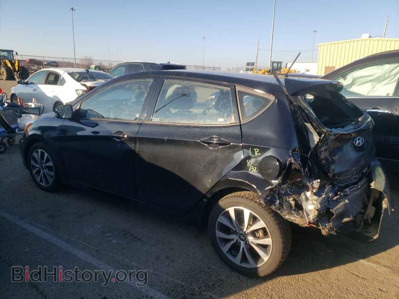 2017 HYUNDAI ACCENT - VIN: KMHCU5AE8HU354535 - Фото 2