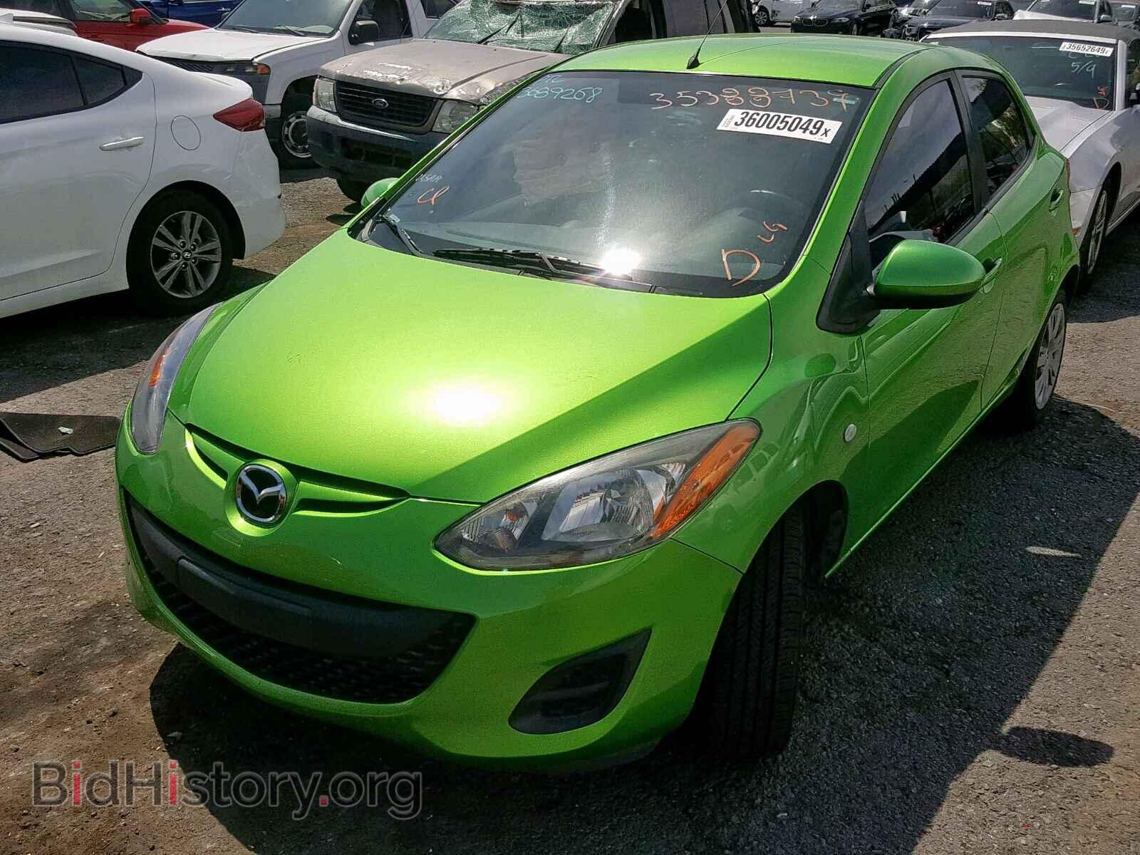 2012 MAZDA 2 - VIN: JM1DE1KZ4C0134468 - Photo 2