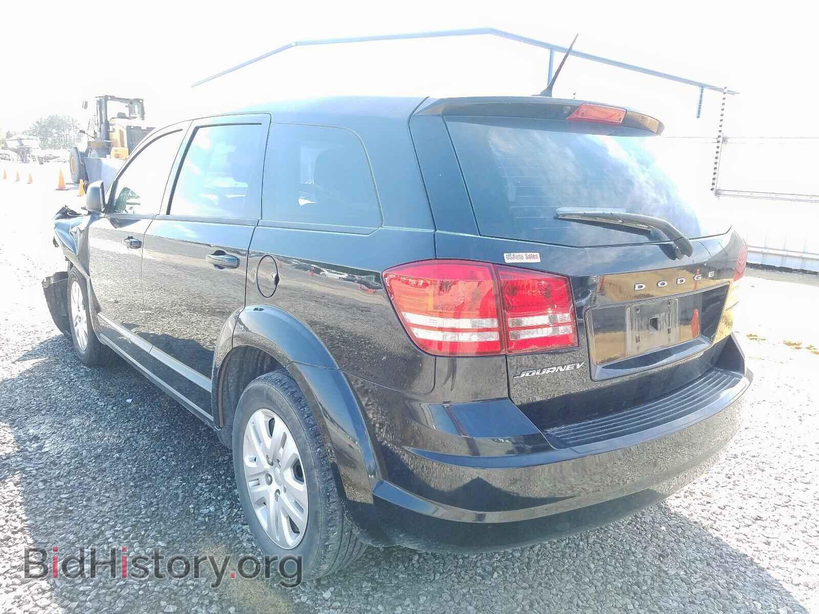 2014 DODGE JOURNEY - VIN: 3C4PDCAB3ET314918 - Фото 3