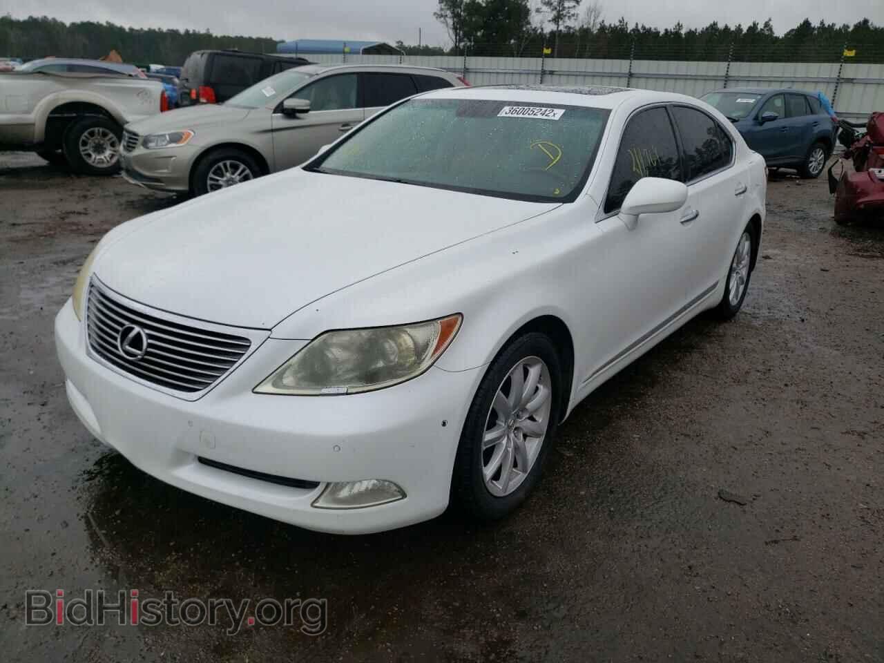 2007 LEXUS LS460 - VIN: JTHBL46F575039178 - Фото 2