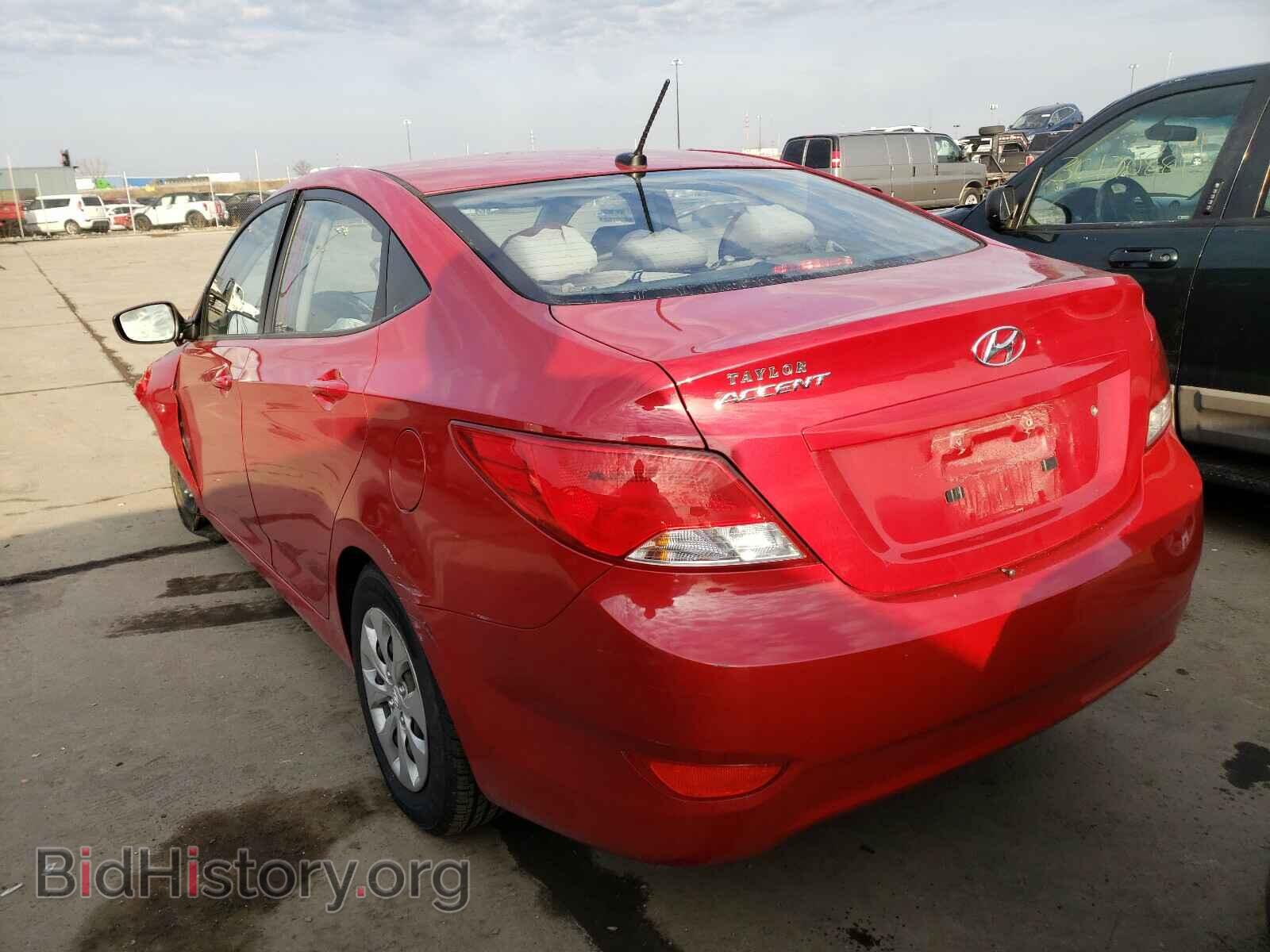 2016 HYUNDAI ACCENT - VIN: KMHCT4AE2GU107300 - Фото 3