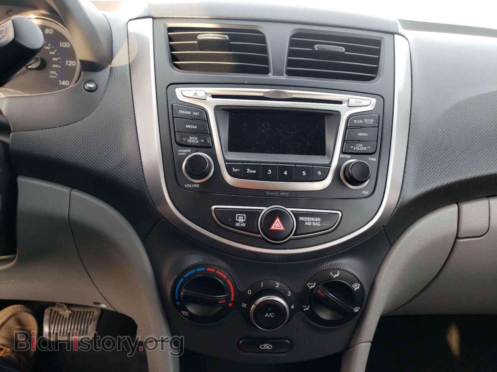 2016 HYUNDAI ACCENT - VIN: KMHCT4AE2GU107300 - Фото 9
