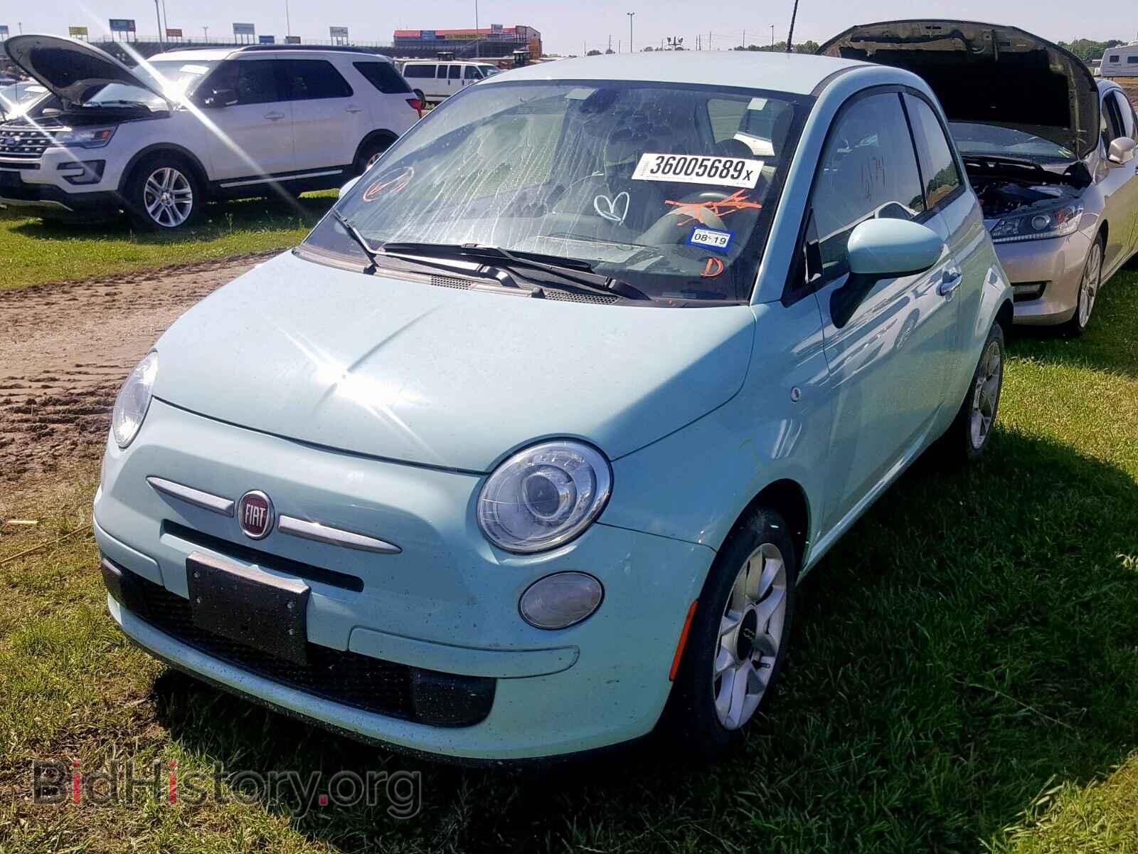 2017 FIAT 500 - VIN: 3C3CFFKR0HT671326 - Фото 2