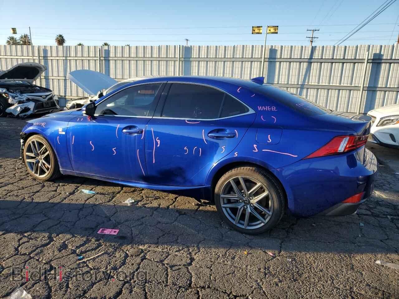 2016 LEXUS IS - VIN: JTHBA1D23G5015689 - Фото 2