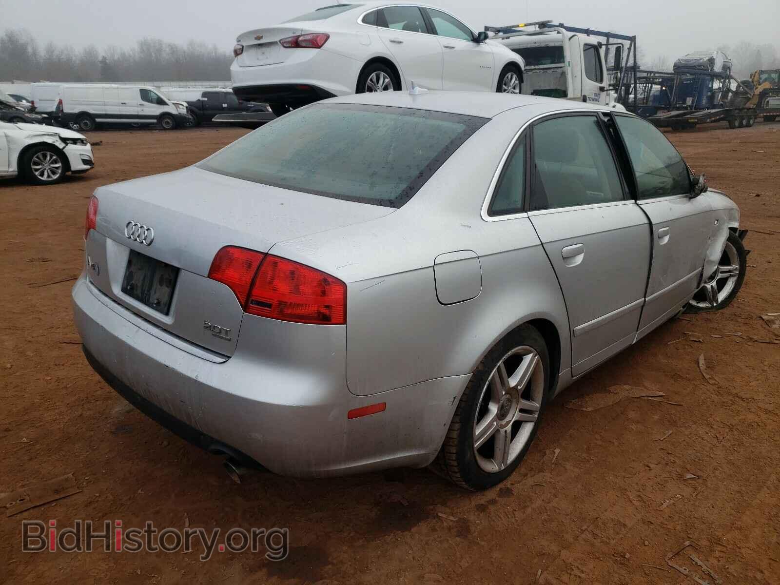 2007 AUDI A4 - VIN: WAUDF78E27A028201 - Фото 4