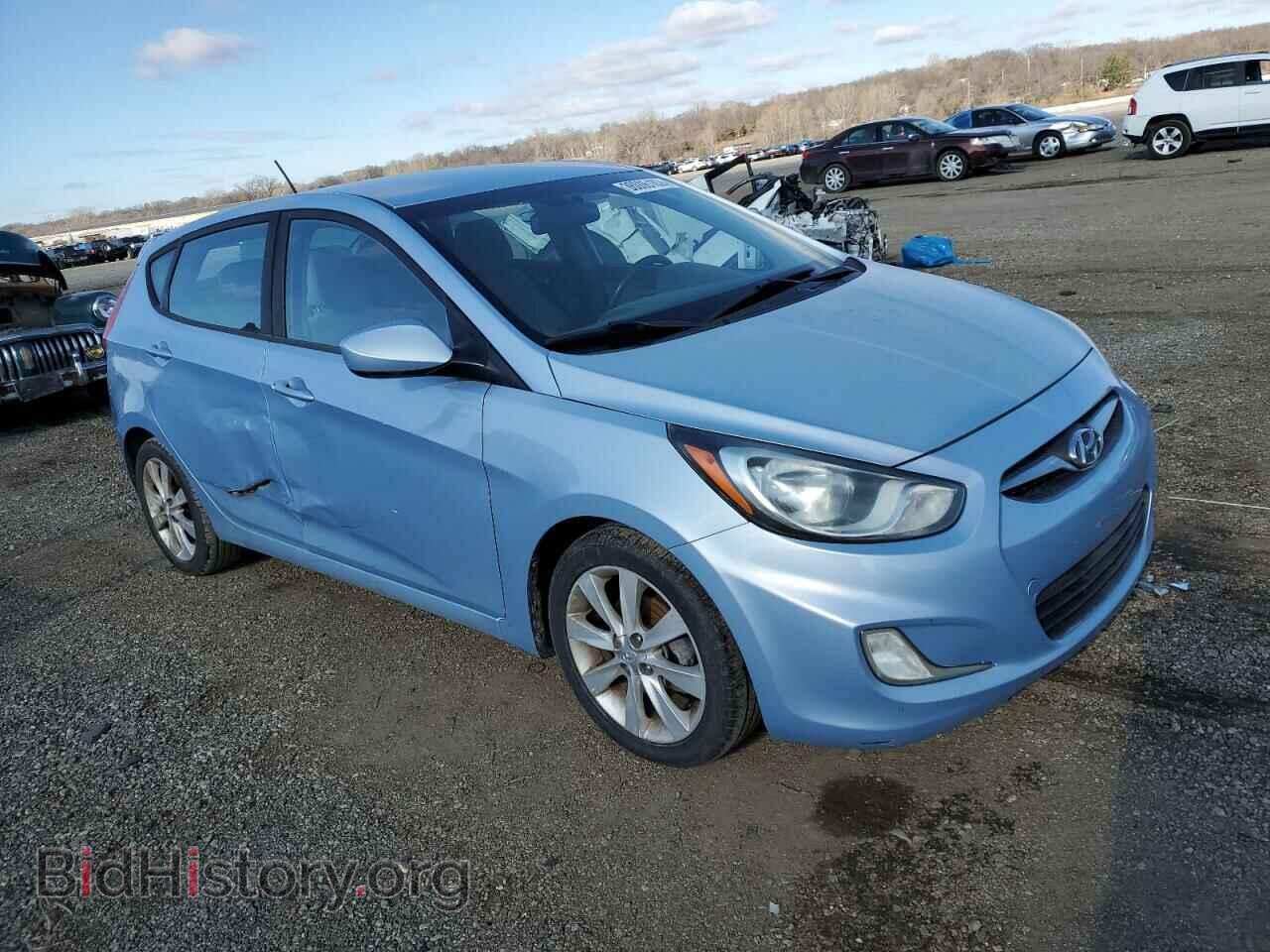 2012 HYUNDAI ACCENT - VIN: KMHCU5AE9CU020037 - Фото 4