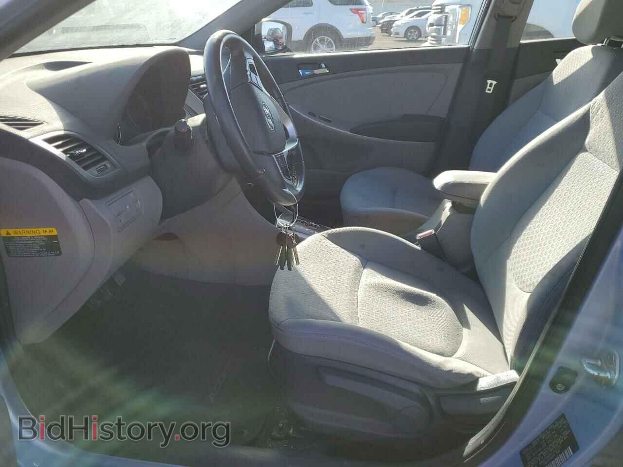 2012 HYUNDAI ACCENT - VIN: KMHCU5AE9CU020037 - Фото 7